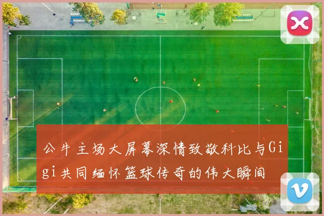 公牛主场大屏幕深情致敬科比与Gigi共同缅怀篮球传奇的伟大瞬间
